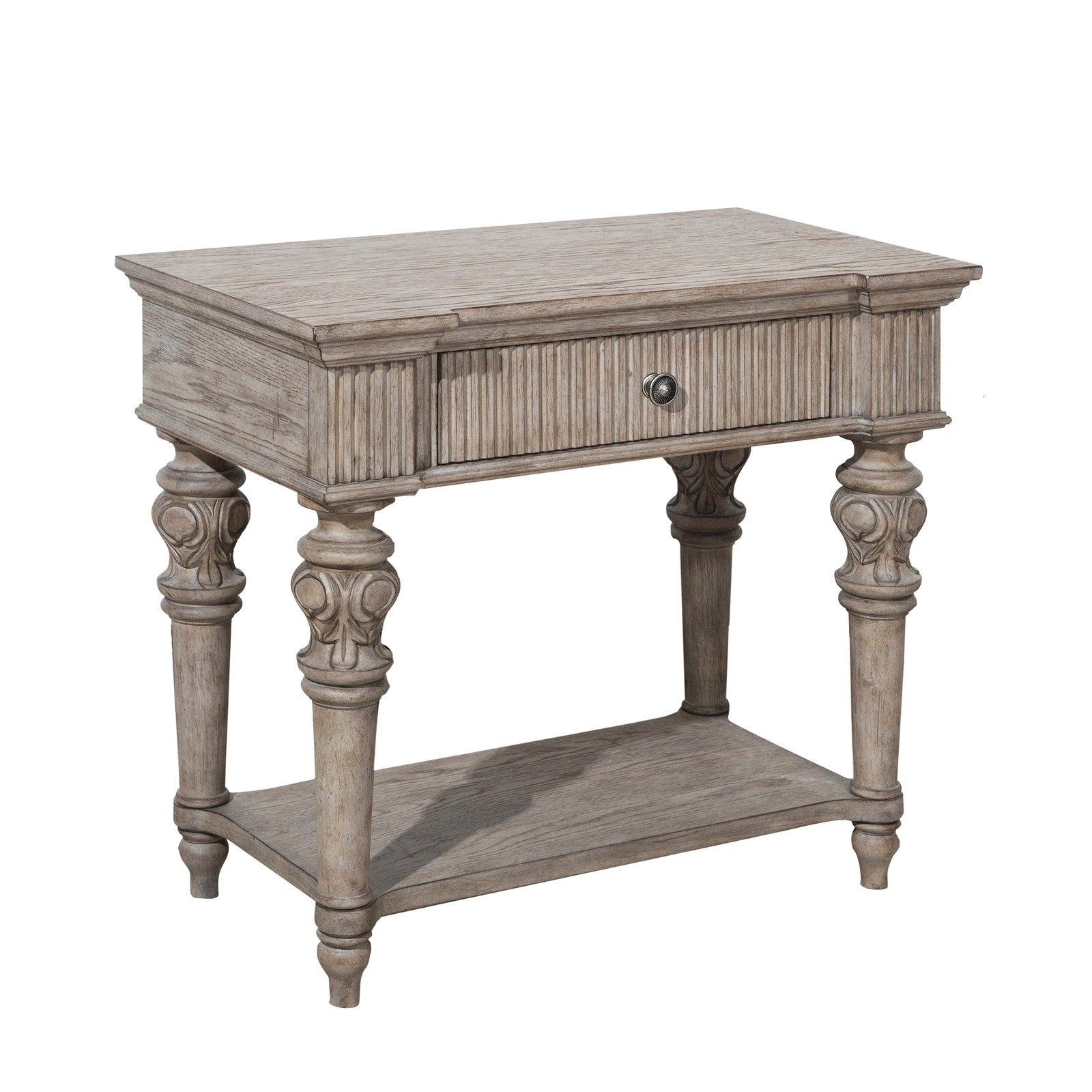 Pulaski Furniture Kingsbury 1 Drawer USB Charging Open Nightstand