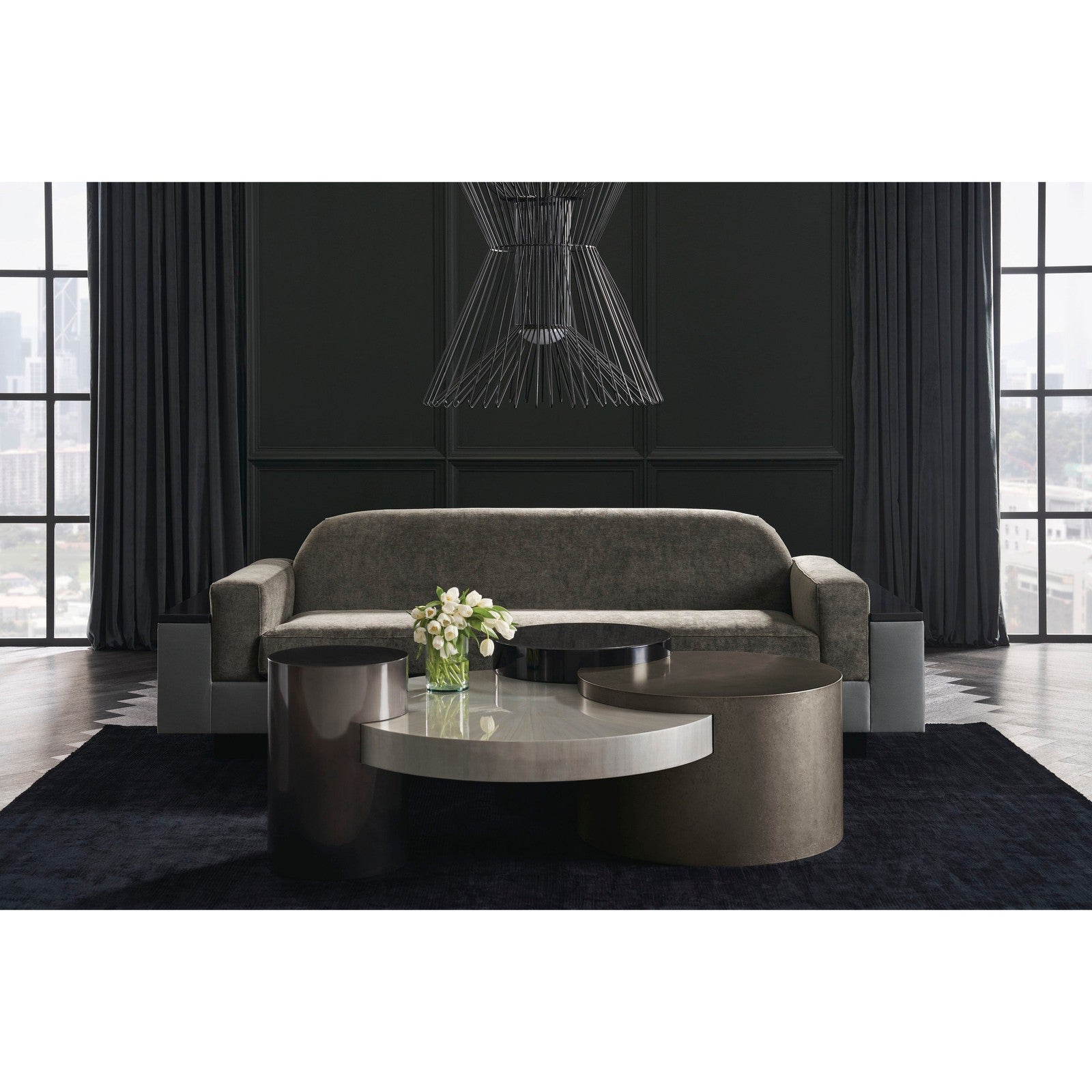 Caracole Debut Stellar Loveseat
