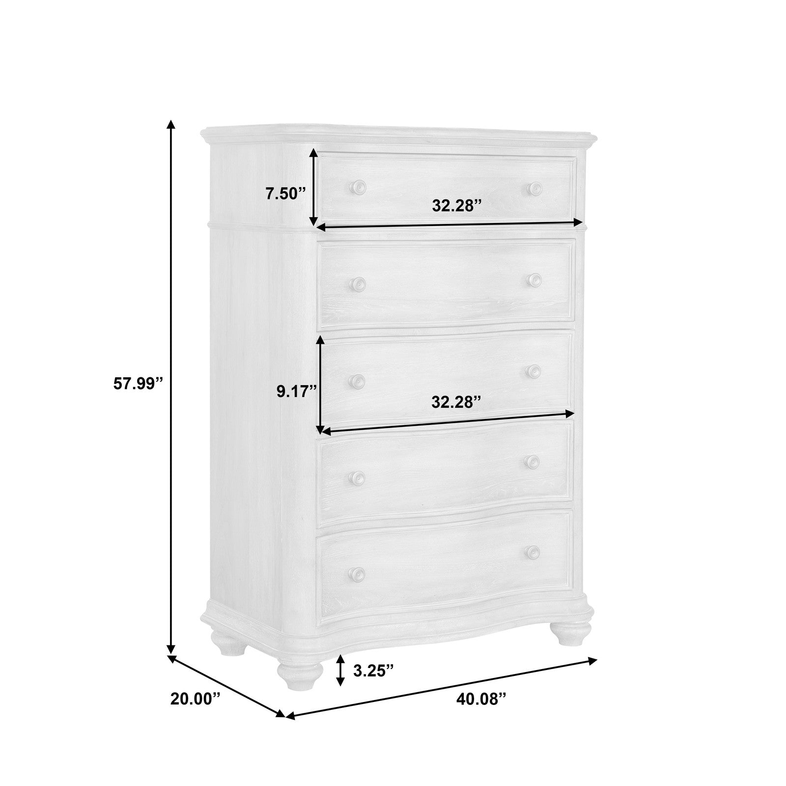 Pulaski Furniture Weston Hills 5 Drawer Chest