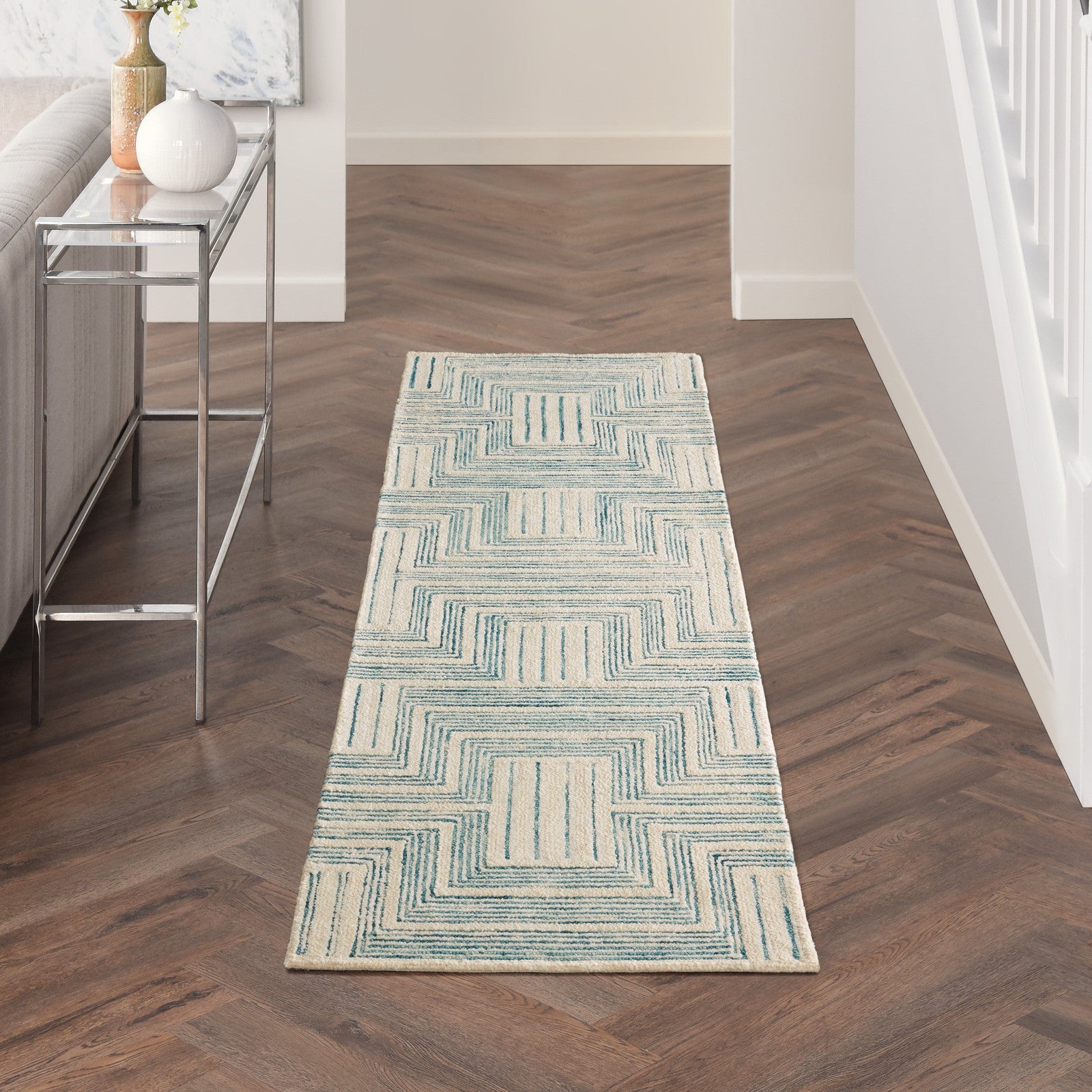 Nourison Interlock ITL06 Modern Indoor Rug