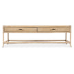 Hooker Furniture Retreat Pole Rattan Cocktail Table