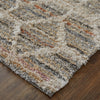 Feizy Mynka 39ICF Transitional Diamond in Tan/Taupe/Ivory