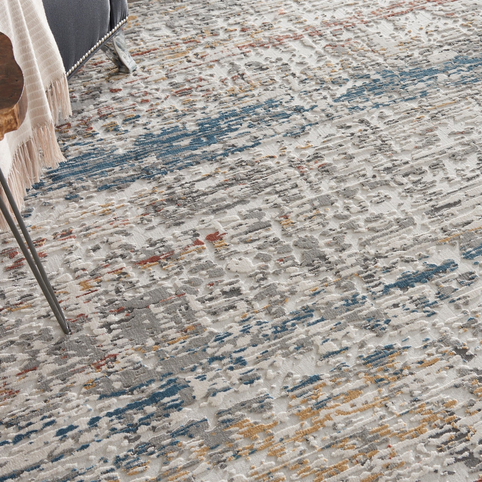 Nourison Rustic Textures RUS14 Modern Indoor Rug