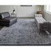 Feizy Whitton 8891F Modern Abstract Rug in Black/Gray/Ivory