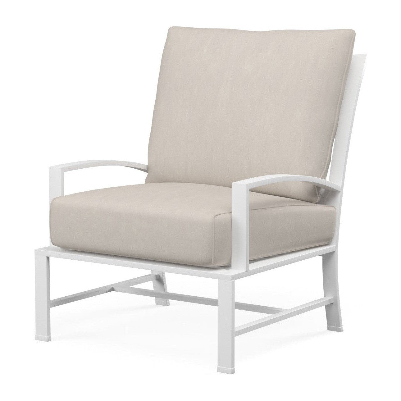 Sunset West Bristol Club Chair Canvas Flax