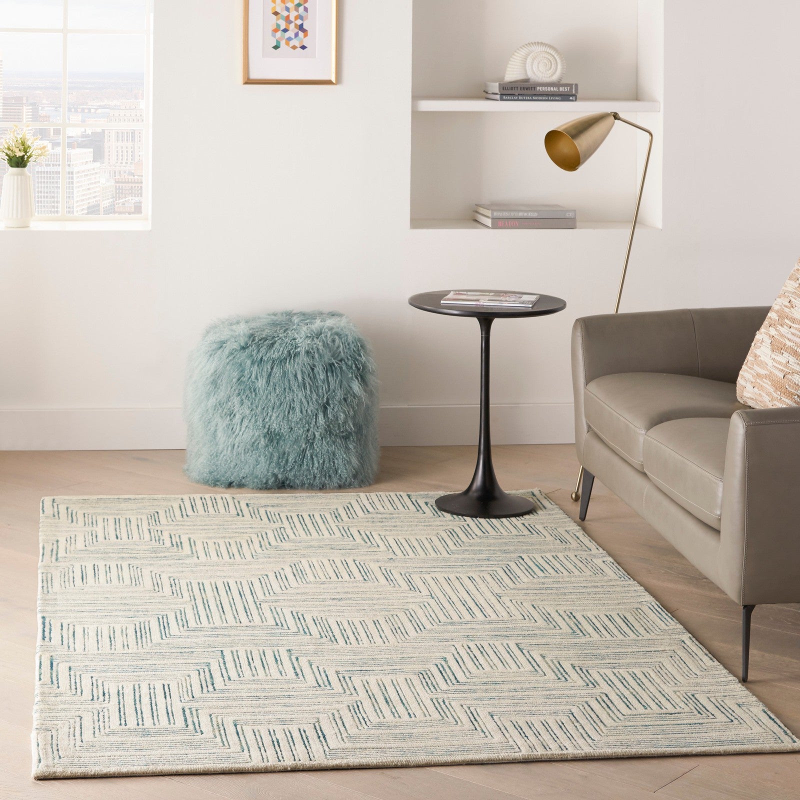 Nourison Interlock ITL06 Modern Indoor Rug