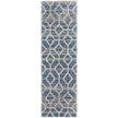 Feizy Mynka 39ICF Transitional Diamond in Blue/Ivory