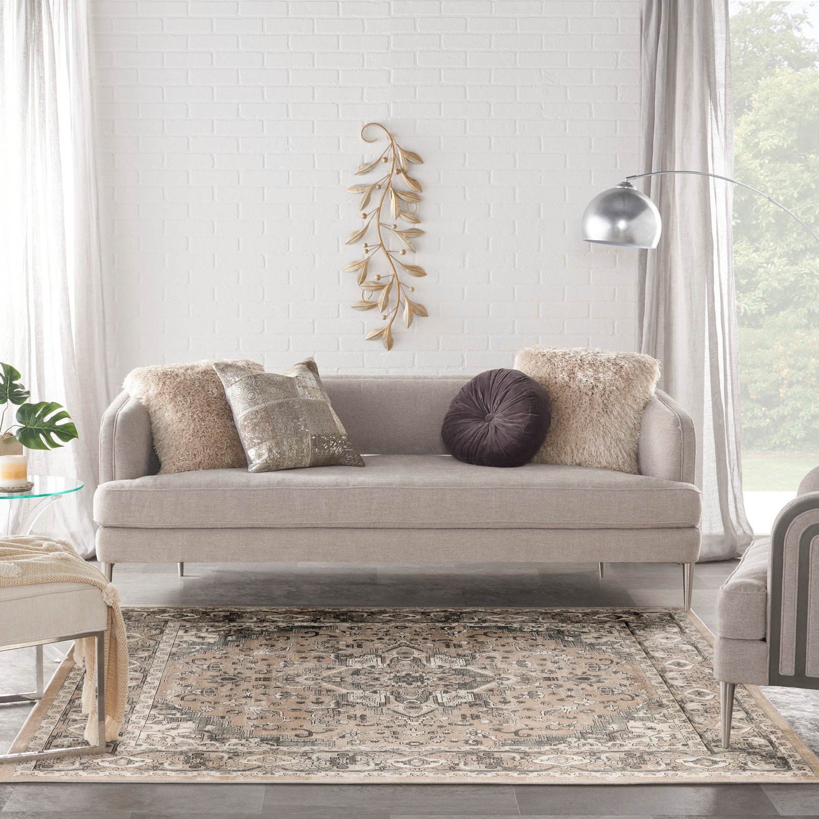 Nourison Quarry QUA05 Farmhouse Indoor Rug