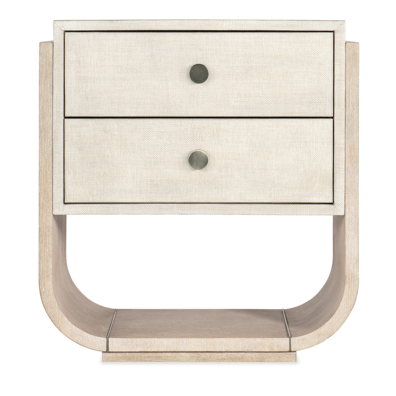 Hooker Furniture Modern Mood Two Drawer Nightstand - Round Shape