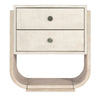 Hooker Furniture Modern Mood Two Drawer Nightstand - Round Shape