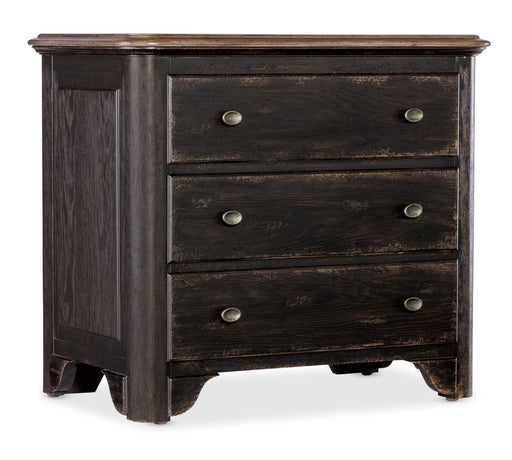 Hooker Furniture Americana Three-Drawer Nightstand B