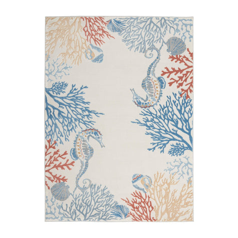 Nourison Seaside SDS03 Coastal, Nautical & Beach Indoor Rug