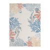 Nourison Seaside SDS03 Coastal, Nautical & Beach Indoor Rug