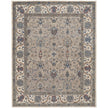 Feizy Rylan 8640F Transitional Oriental in Taupe/Ivory/Blue