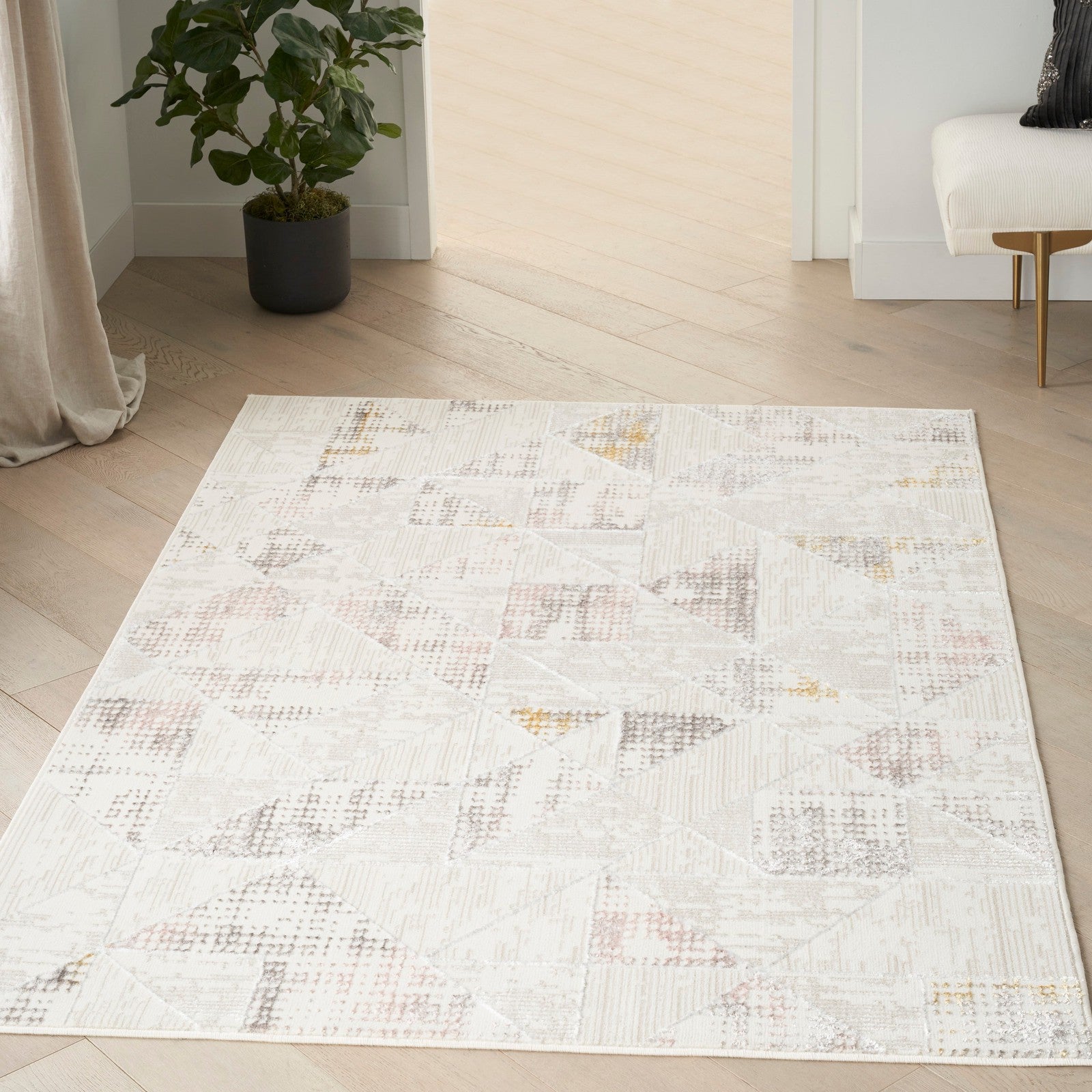 Nourison Glitz GLZ04 Contemporary Indoor Rug
