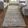 Feizy Vancouver 39FJF Modern Abstract in Gray/Taupe/Ivory