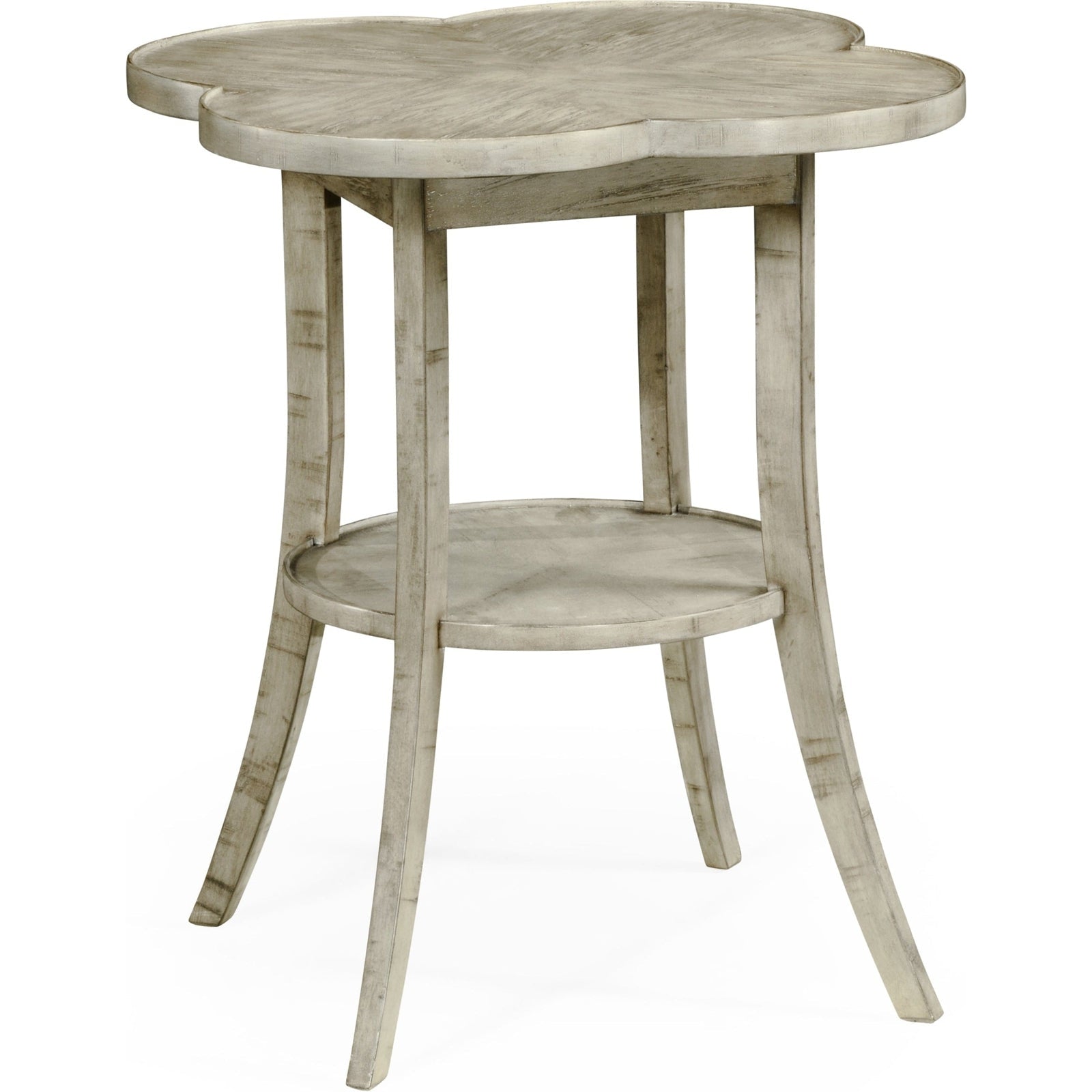 Jonathan Charles Casual Accents Quatrefoil Lamp Table 491043
