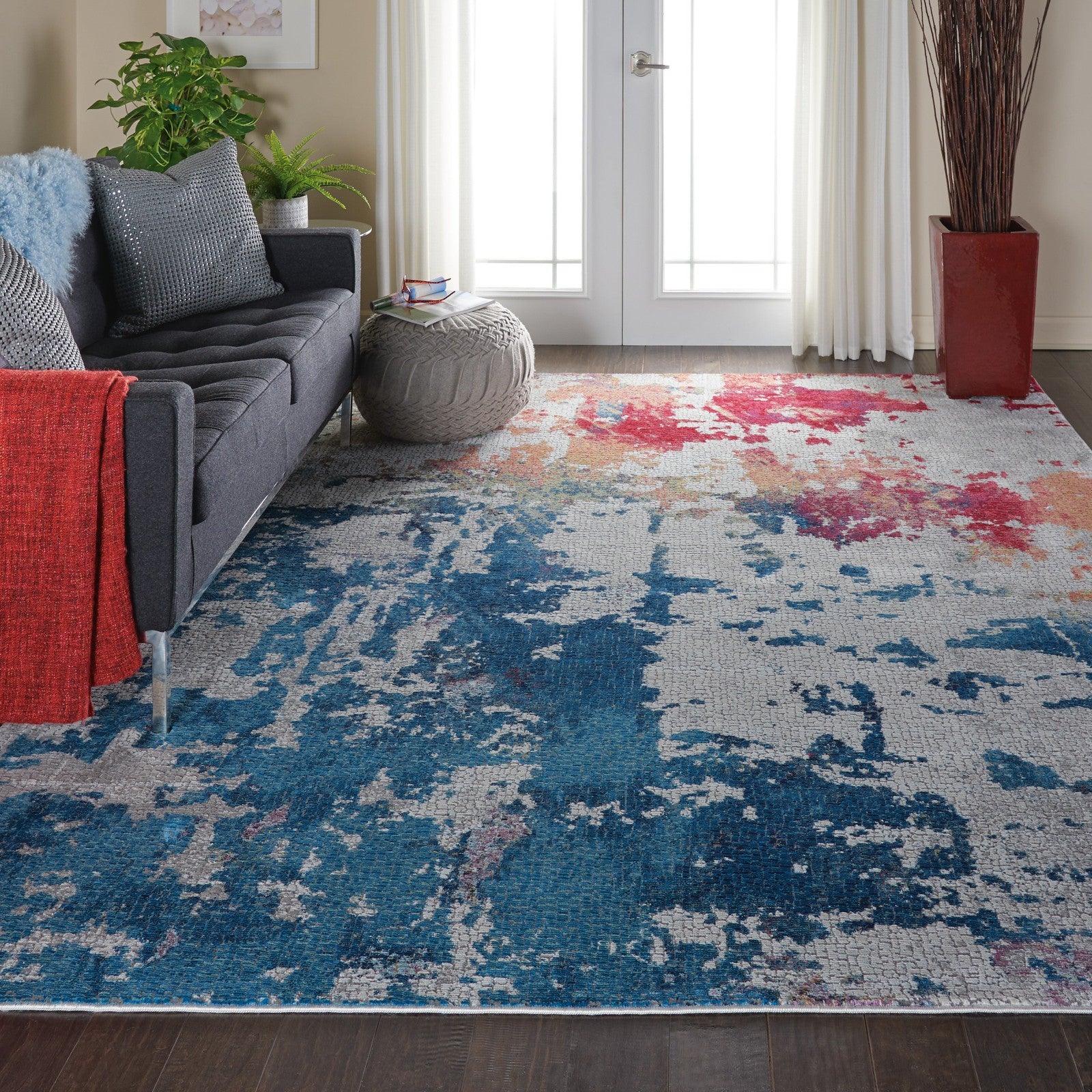 Nourison Ankara Global ANR10 Modern Indoor Rug