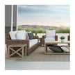 Sunset West Coastal Teak X End Table