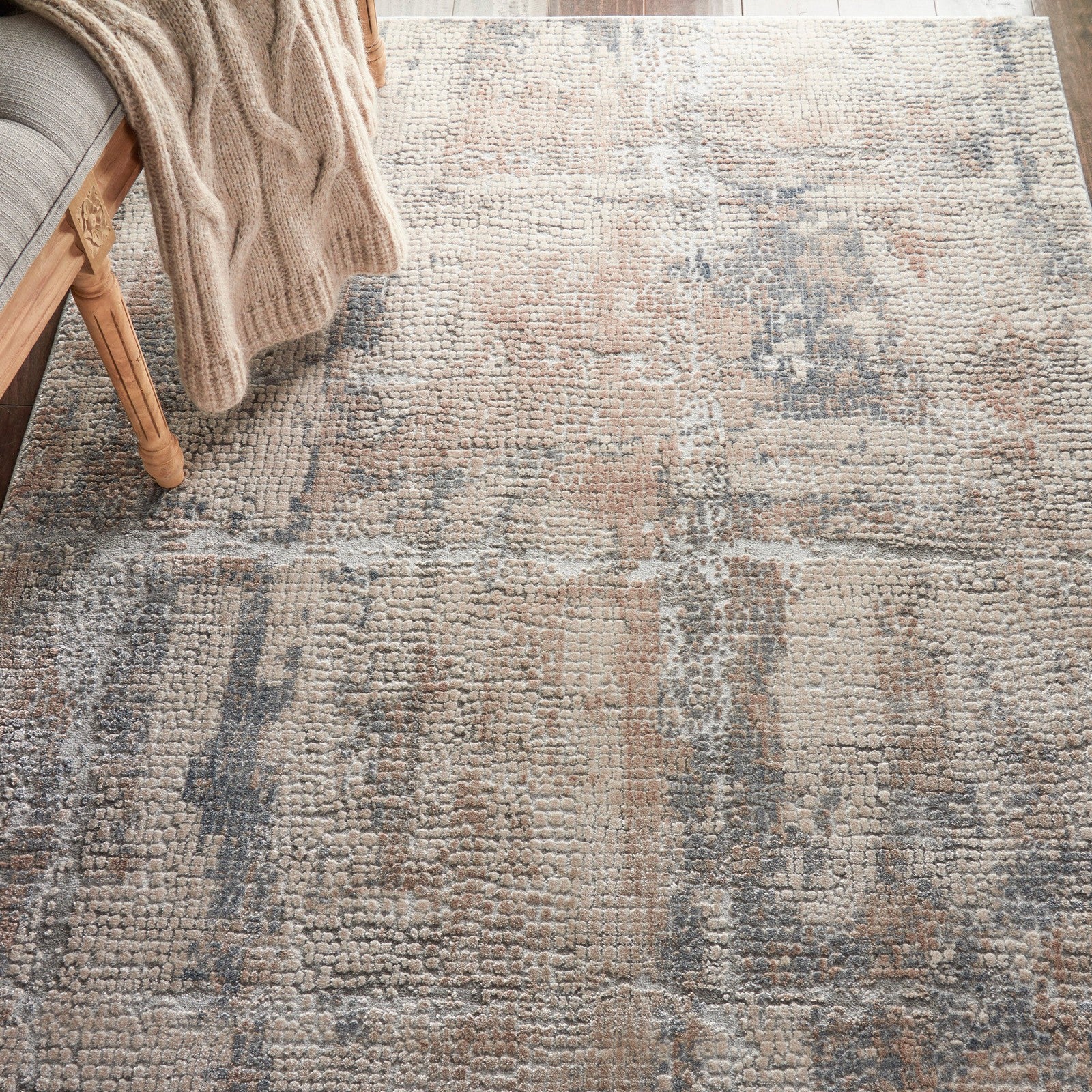 Nourison Rustic Textures RUS06 Modern Indoor Rug