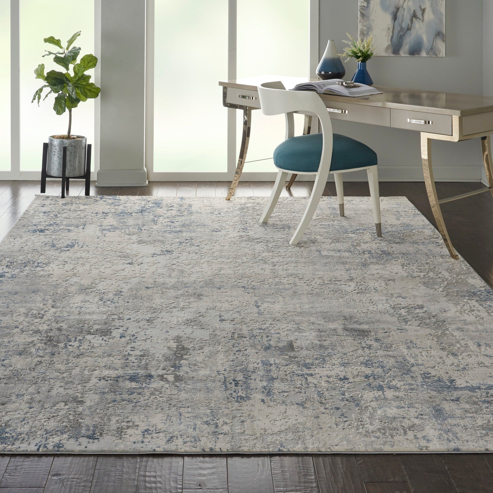 Nourison Rustic Textures RUS07 Modern Indoor Rug
