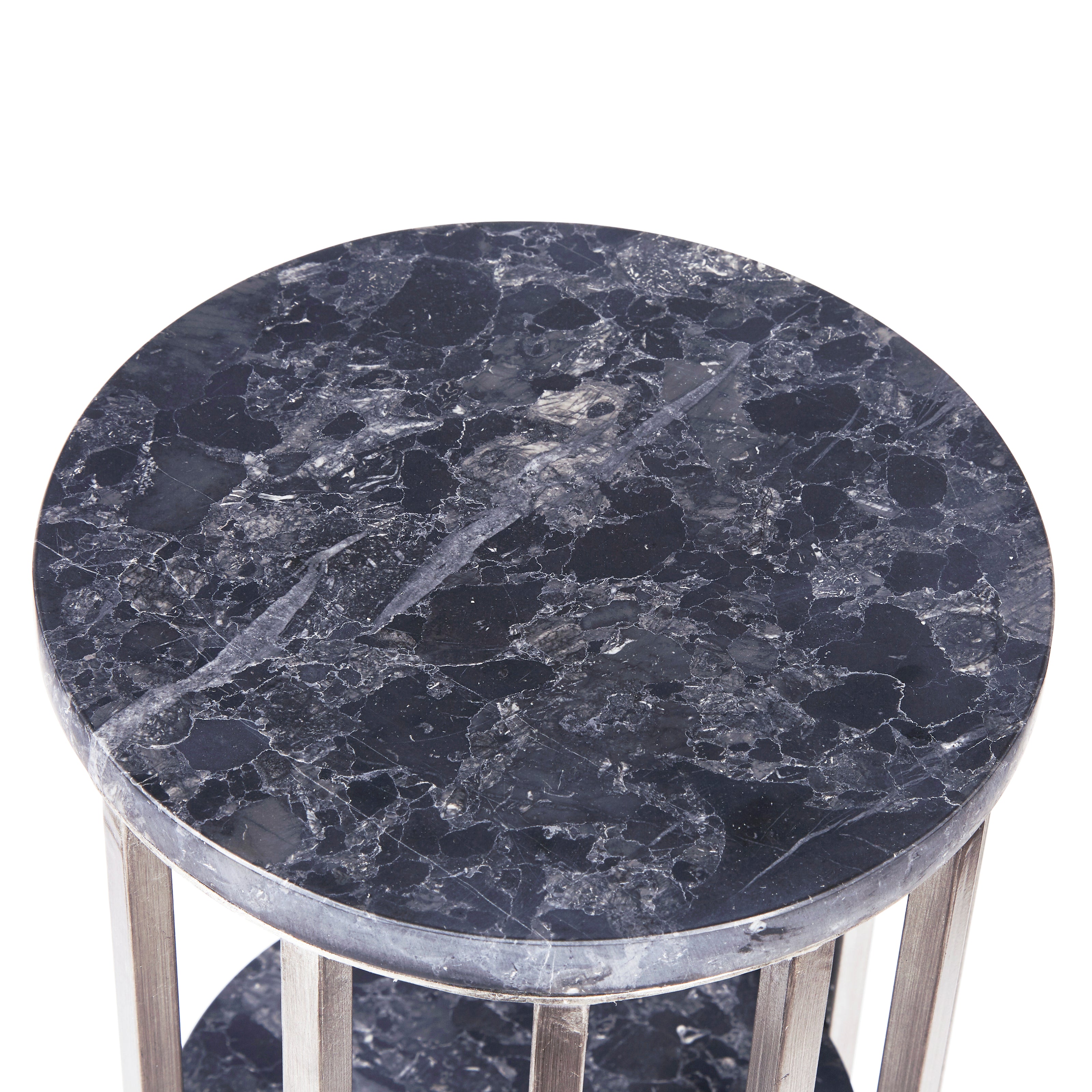 Pulaski Furniture Accents Marble 3-Tier Spot Table