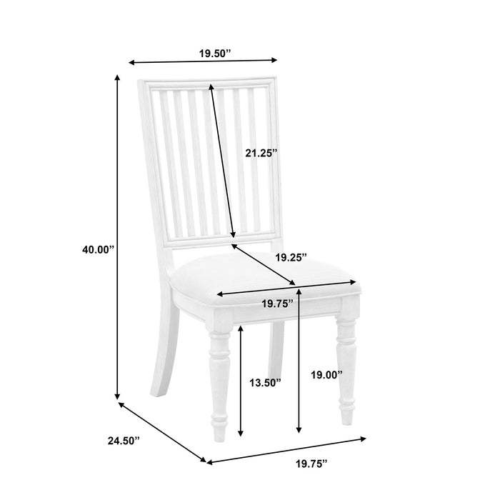 Pulaski Furniture Madison Ridge Farmhouse Side Chair