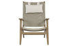 Sunset West Coastal Teak Cushionless Highback Chair
