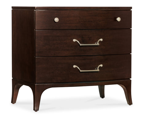 Hooker Furniture Bella Donna Three-Drawer Nightstand A