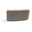 Sunset West Coronado Curved Loveseat