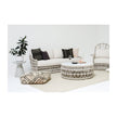 Sunset West Dana Coffee Table with Honed Carrara Marble Top