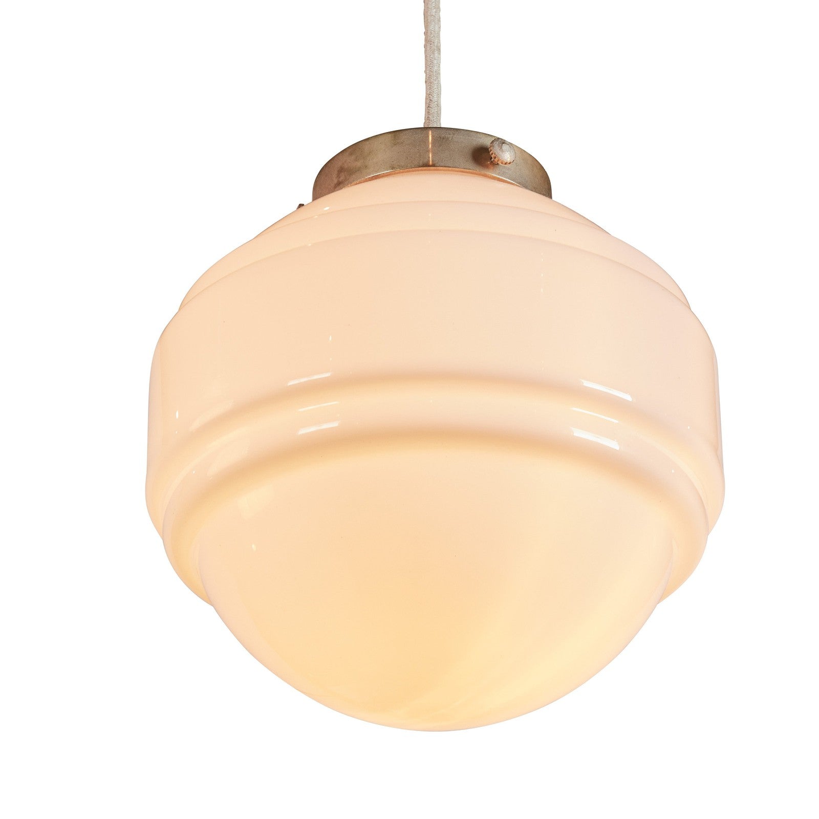 BOBO Intriguing Objects by Hooker Furniture Saturn Opaline Glass Pendant Light