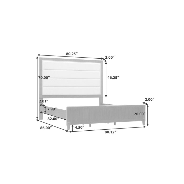 Pulaski Furniture West End Loft Upholstered Bed