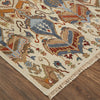Feizy Leylan 0563F Transitional Ikat in Tan/Ivory/Orange