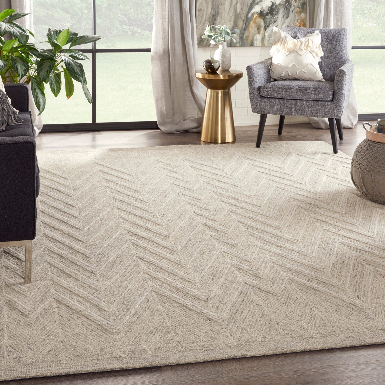 Nourison Interlock ITL04 Modern Indoor Rug