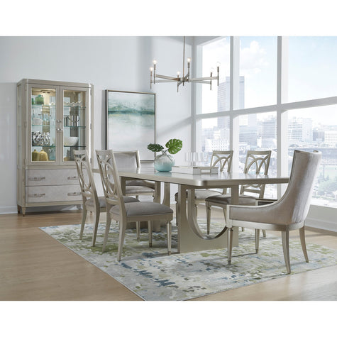 Pulaski Furniture Zoey Double Pedestal Dining Table with Leaf Extensions