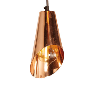 BOBO Intriguing Objects by Hooker Furniture Rose Gold Scoop Pendant Light