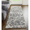 Feizy Mynka 39IDF Transitional Abstract in Gray/Ivory