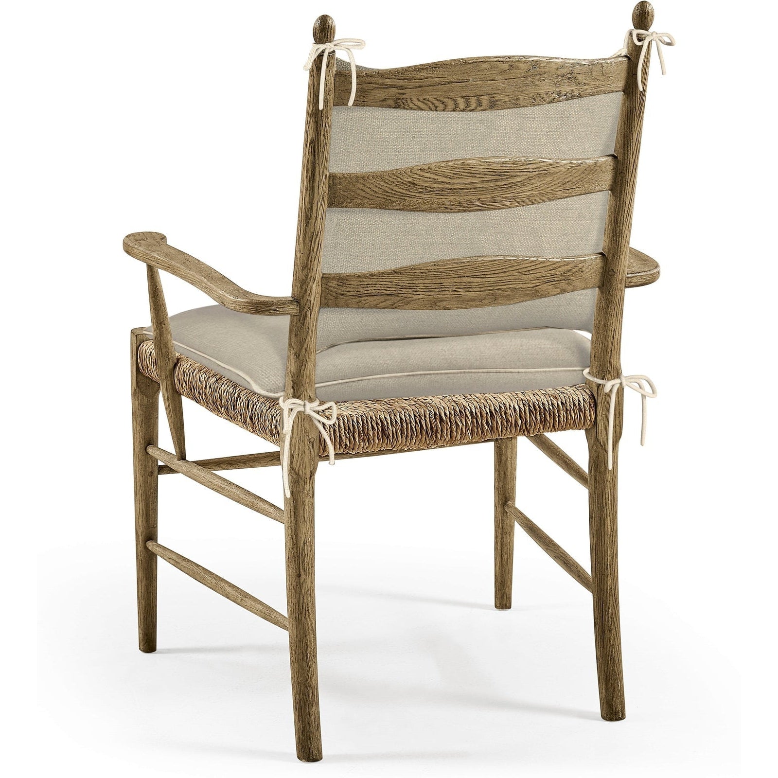 Jonathan Charles Doppler Ladder Back Arm Chair