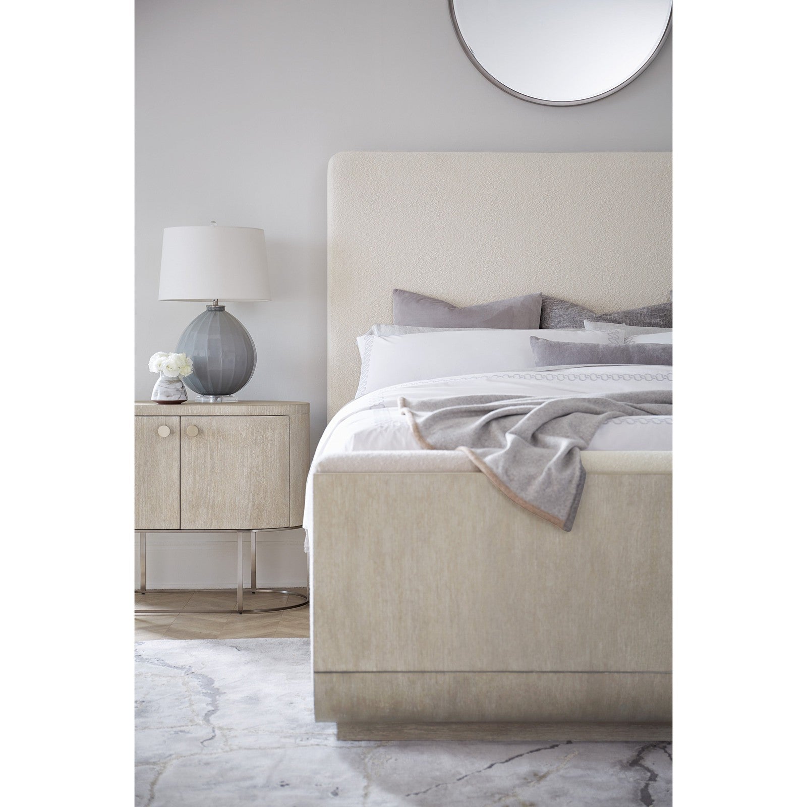 Hooker Furniture Modern Mood Upholstered Panel Bed