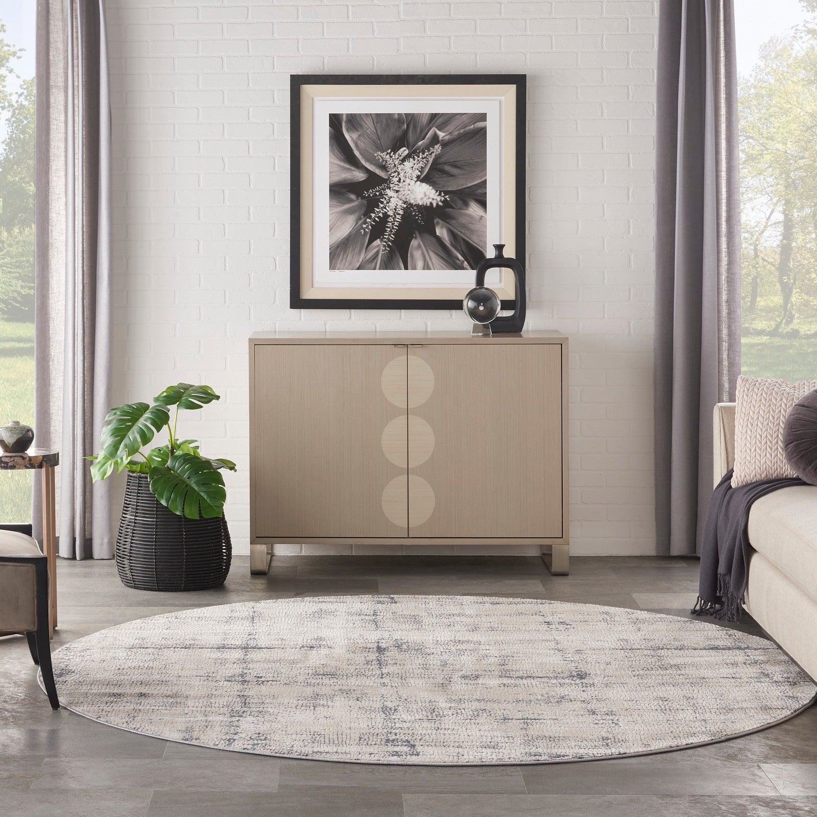 Nourison Rustic Textures RUS06 Modern Indoor Rug