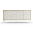 Jonathan Charles Pelagic Cast Metal Credenza