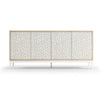 Jonathan Charles Pelagic Cast Metal Credenza