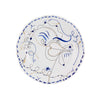 Vista Alegre Folkifunki Dinner Plate Blue Chicken By Jaime Hayon