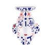 Vista Alegre Folkifunki Vase Grimace Whit Lid By Jaime Hayon