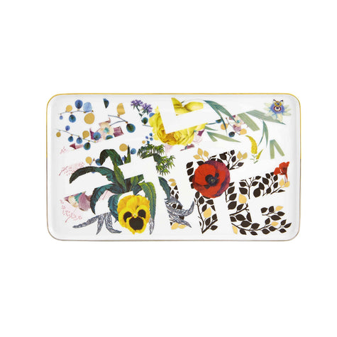 Vista Alegre Christian Lacroix - Primavera Small Rectangular Platter By Christian Lacroix