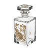 Vista Alegre Golden Whisky Decanter with Gold Rat