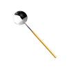 Vista Alegre Domo Handle Matt Gold Sauce Ladle