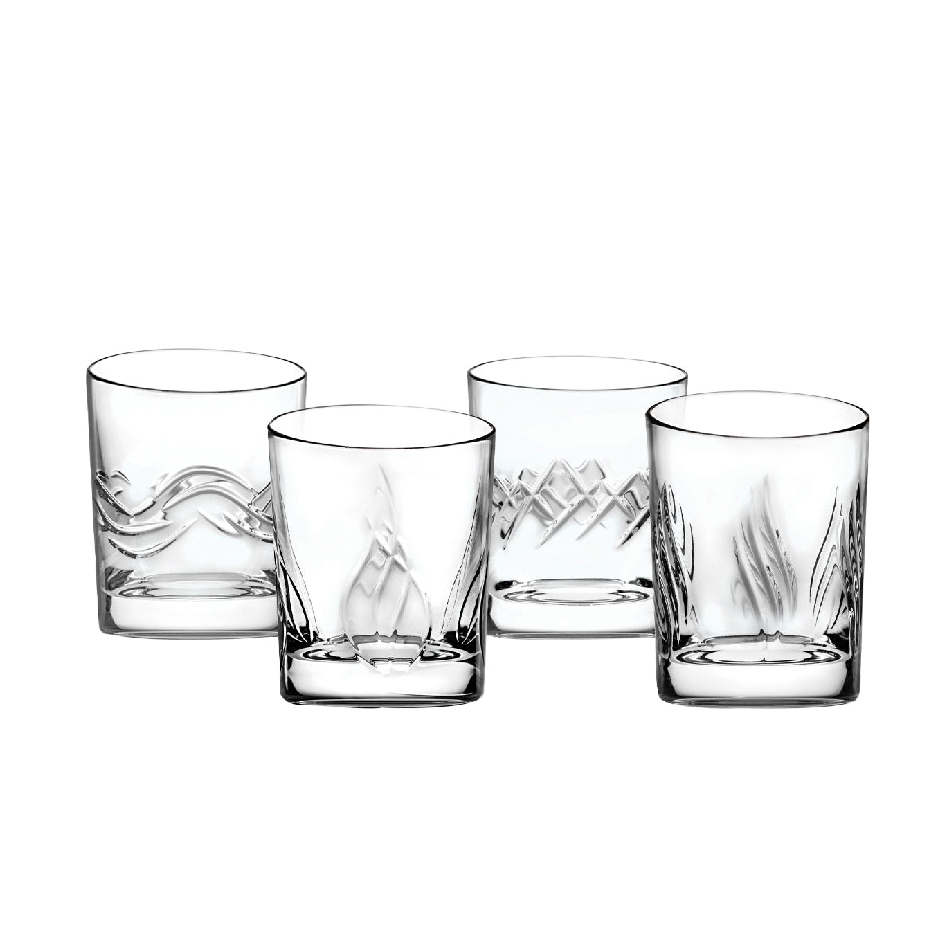 Vista Alegre 4 Elements Old Fashion - Set of 4
