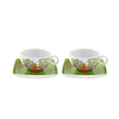 Vista Alegre Alma De Lisboa Tea Cup & Saucer - Set of 2